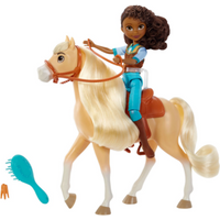MATTEL HFB90 Spirit Puppe Pru & Pferd Chica Linda von Mattel