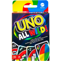 MATTEL HHL33 MATTEL Games UNO All Wild, Kartenspiel, Familienspiel von Mattel