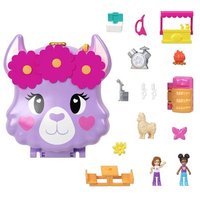 MATTEL HKV33 Polly Pocket Camp Abenteuer Lama Schatulle von Mattel