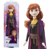 MATTEL HLW50 Disney Die Eiskönigin Core Anna Modepuppe mit Accessoires (Outfit Film 2) von Mattel