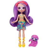 MATTEL HRX82 Enchantimals Spring- Purple Sloth von Mattel