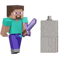 MATTEL JJR85 3.25" Minecraft Steve Actionfigur mit Zubehör-Set MATTEL JJR85 3.25" Minecraft Steve Actionfigur mit Zubehör-Set von Mattel