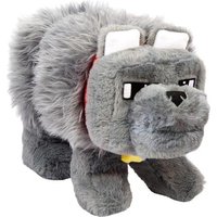 MATTEL JKB90 Minecraft Dennis The Wolf Deluxe Funktionsplüsch von Mattel