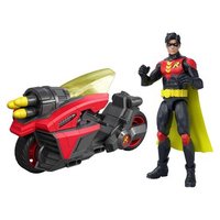 MATTEL JMD51 DC 6" All-Stars Collection Premier Robin und Motorrad MATTEL JMD51 DC 6" All-Stars Collection Premier Robin und Motorrad von Mattel