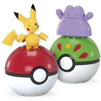 MEGA Pokémon 2er Pokéball Set - Pikachu und Ditto MEGA Pokémon 2er Pokéball Set - Pikachu und Ditto von Mattel