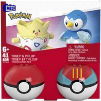 MEGA Pokémon 2er Pokéball Set - Plinfa und Togepi MEGA Pokémon 2er Pokéball Set - Plinfa und Togepi von Mattel