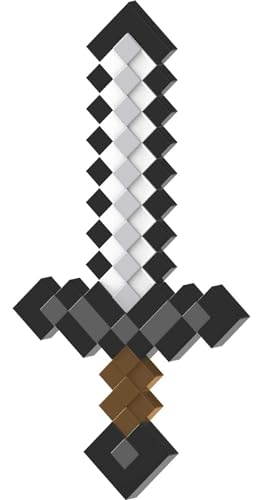 MINECRAFT - Kinder Diamantschwert und verzauberte Spitzhacke perfekt zum Schürfen von Blocks und Bekämpfen von Zombies, ab 6 Jahren, HLP59 von Mattel