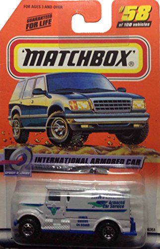 Matchbox 1999 #58 International Armored Car #58 of 100 1:64 Scale von Mattel
