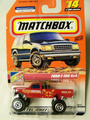 Matchbox 1999 to The Beach Ford F-150 4x4 Beach Patrol #14 of 100 by von Mattel