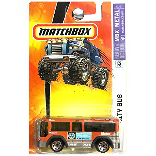 Matchbox 2005-33 City Bus MBX Metal ORANGE 1:64 Scale by Matchbox Matchbox 2005-33 City Bus MBX Metal ORANGE 1:64 Scale by Matchbox von Mattel