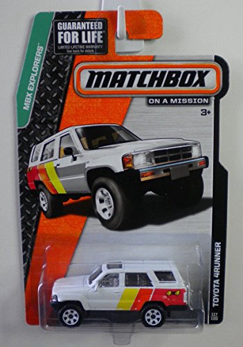 Matchbox 2015 Explorers White Toyota 4Runner 117/120 von Mattel