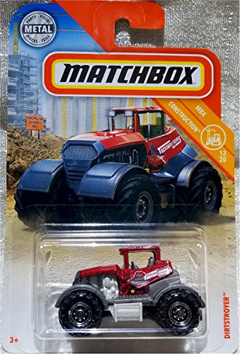 Matchbox 2018 MBX Bau 13/20 - Dirtstroyer (Rot) von Mattel