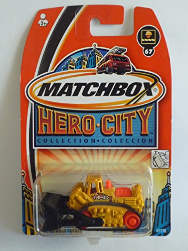 Matchbox Hero City Super Dozer Bulldozer #67 Gelb von Mattel