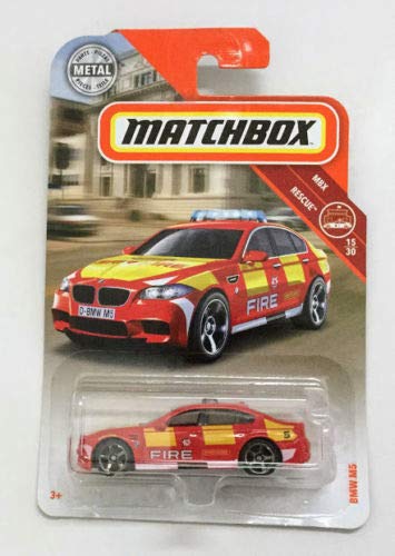 Matchbox Mattel 2018 Die-Cast MBX Rescue: M5 - Red Fire von Mattel