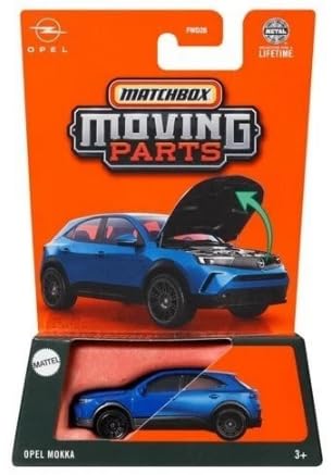 Matchbox Moving Parts Opel Mokka [Blau] 18/50 1:64 Druckguss-Fahrzeug von Mattel