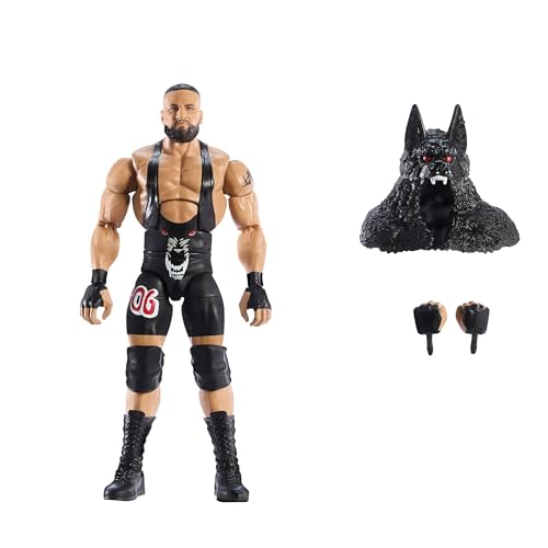 Mattel WWE Elite Actionfigur und Zubehör, Serie #114, ca. 15 cm große Sammelfigur Bron Breakker mit 25 Bewegungspunkten und austauschbaren Händen, JCH95 Mattel WWE Elite Actionfigur und Zubehör, Serie #114, ca. 15 cm große Sammelfigur Bron Breakker mit 25 Bewegungspunkten und austauschbaren Händen, JCH95 von Mattel