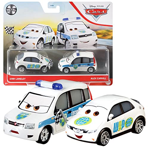 Auswahl Doppelpack | Disney Cars | Fahrzeug Modelle | Die Cast 1:55, Typ:Erik Laneley & Alex Carvill von Mattel