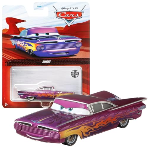 Mattel Auswahl Fahrzeuge Racing Style | Disney Cars | Die Cast 1:55 Auto, Disney Cars Autos:Ramone, CDXV59 von Mattel