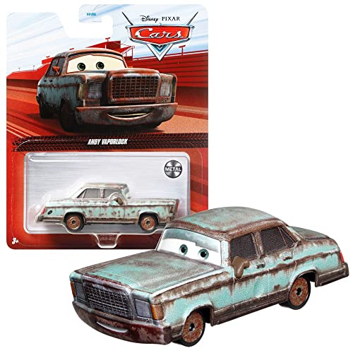 Mattel Auswahl Fahrzeuge Racing Style | Disney Cars | Die Cast 1:55 Auto, Typ:Andy Vaporlock, (DXV29) von Mattel