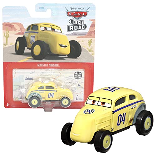 Mattel Auswahl Fahrzeuge Racing Style | Disney Cars | Die Cast 1:55 Auto, Typ:Gearsten Marshall, DXV29 von Mattel