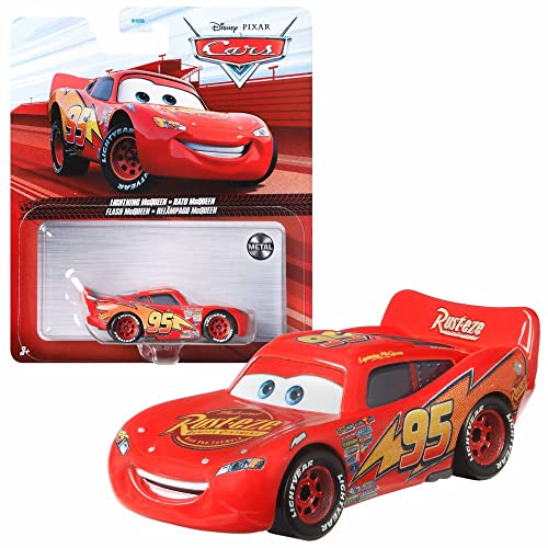 Mattel Fahrzeuge Racing Style | Disney Cars | Die Cast 1:55 Auto, Typ:Lightning McQueen von Mattel