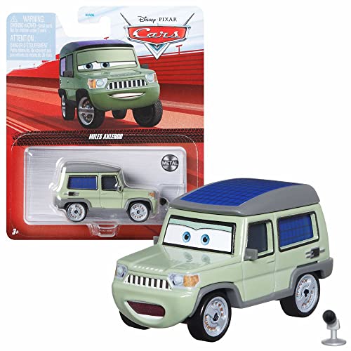 Mattel Fahrzeuge Racing Style | Disney Cars | Die Cast 1:55 Auto, Typ:Miles Axlerod von Mattel