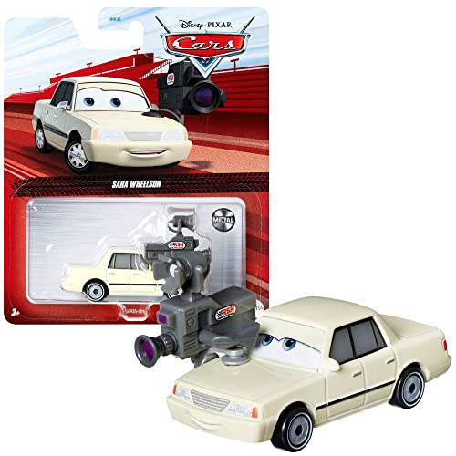 Mattel Auswahl Fahrzeuge Racing Style | Disney Cars | Die Cast 1:55 Auto, Typ:Sara Wheelson, CDXV59 von Mattel