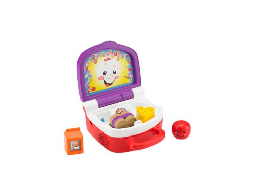 Fisher-Price BGB41 - Lernspaß Brotdose mit Lernspaß- und Musikspaß-Modus von Fisher-Price