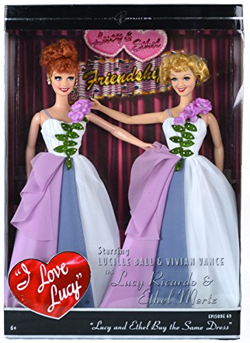 Mattel Barbie K8670 Lucy and Ethel Buy the Same Dress Doll von Mattel