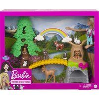 Mattel - Barbie - Waldtier-Forscherin-Spielset mit Puppe und Zubehör von Mattel