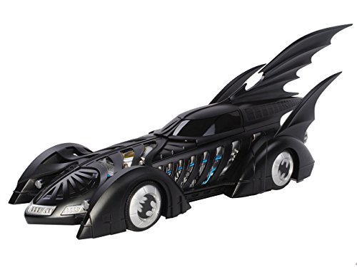 Mattel Batmobile Film Batman Forever 1995 1/18 Elite Modell Auto mit individiuellem Wunschkennzeichen von Mattel