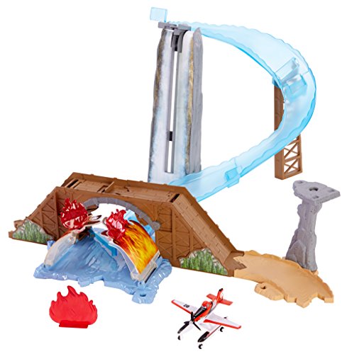 Mattel CKD13 - Story Sets Rettungseinsatz am Wasserfall Trackset von Mattel