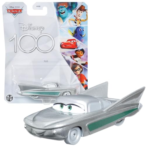 Mattel Cars Fahrzeuge | Disney 100 Jahre Edition | Cast 1:55 Autos, Typ:Flo von Mattel