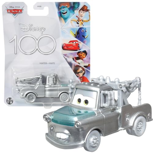 Mattel Cars Fahrzeuge | Disney 100 Jahre Edition | Cast 1:55 Autos, Typ:Mater Hook, (HNP99) von Mattel