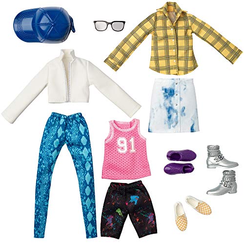 Mattel Creatable World GKV31 - Creatable World Alltagsmode Stylingset ES-619, 11-teiliges Modeset mit Kleidungsstücken und Accessoires Mattel Creatable World GKV31 - Creatable World Alltagsmode Stylingset ES-619, 11-teiliges Modeset mit Kleidungsstücken und Accessoires von Mattel