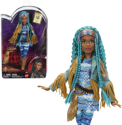 Mattel Disney Descendants The Rise of Red Fashion Doll & Accessory - Uma, Daughter of Ursula with Movie-Inspired Clothes Mattel Disney Descendants The Rise of Red Fashion Doll & Accessory - Uma, Daughter of Ursula with Movie-Inspired Clothes von Mattel