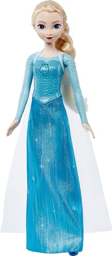 Mattel Disney Frozen Toys, singende ELSA-Puppe in charakteristischer Kleidung, singt Let It Go aus dem Disney-Film Frozen, für Kinder Mattel Disney Frozen Toys, singende ELSA-Puppe in charakteristischer Kleidung, singt Let It Go aus dem Disney-Film Frozen, für Kinder von Disney Princess