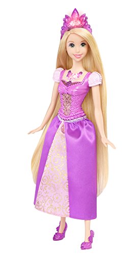 Mattel BDJ24 - Disney Lichterglanz Prinzessin Rapunzel, Puppe von Mattel