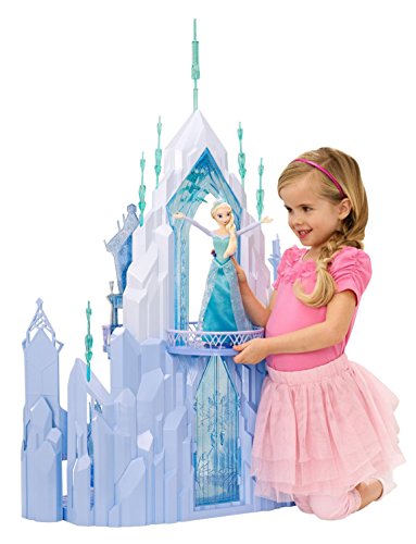 Mattel Disney Princess CMG65 - Modepuppen und Zubehör - Die Eiskönigin Elsas Eispalast von Mattel