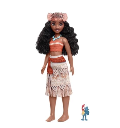 Disney Princess Toys HLW36 Moana-Modepuppe mit HEI HEI-Figur und Zubehör, inspiriert Film, HLW36 Disney Princess Toys HLW36 Moana-Modepuppe mit HEI HEI-Figur und Zubehör, inspiriert Film, HLW36 von Disney