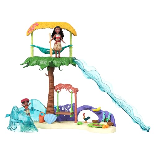 Mattel Disney Vaiana 2 Spielzeuge, Vaianas Inselabenteuer-Spielset mit kleinen Vaiana- und Simea-Puppen, 2 Charakterfreunden, 5 Spielbereichen und 8 Zubehörteilen, JFF13 Mattel Disney Vaiana 2 Spielzeuge, Vaianas Inselabenteuer-Spielset mit kleinen Vaiana- und Simea-Puppen, 2 Charakterfreunden, 5 Spielbereichen und 8 Zubehörteilen, JFF13 von Mattel