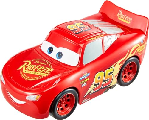 Mattel Disney Pixar Cars Track Talkers Lightning McQueen Fahrzeug, 14 cm Film sprechendes Filmspielzeug mit Soundeffekten, Sammelfiguren-Auto, Spielzeug für Kinder und Sammler ab 3 Jahren Mattel Disney Pixar Cars Track Talkers Lightning McQueen Fahrzeug, 14 cm Film sprechendes Filmspielzeug mit Soundeffekten, Sammelfiguren-Auto, Spielzeug für Kinder und Sammler ab 3 Jahren von Disney