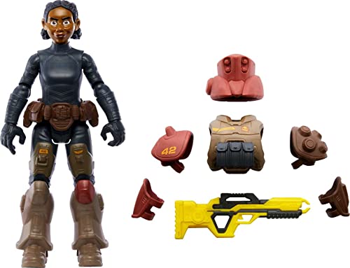 Mattel Disney und Pixar Lightyear Actionfigur & Zubehör Set, Space Ranger Gear Jr ZAP Patrol Izzy Hawthorne, 30,5 cm Maßstab & 14 bewegliche Gelenke von Mattel