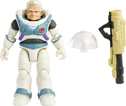 Mattel Disney und Pixar Lightyear Space Ranger Alpha Darby Steel Actionfigur, 14 Gelenkpunkte & Zubehör, 12,7 cm Maßstab Mattel Disney und Pixar Lightyear Space Ranger Alpha Darby Steel Actionfigur, 14 Gelenkpunkte & Zubehör, 12,7 cm Maßstab von Mattel