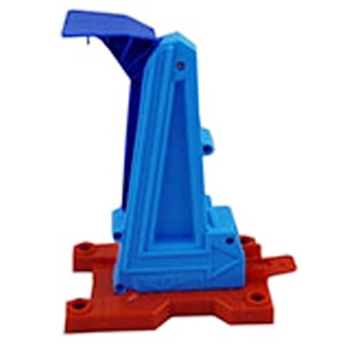 Mattel Ersatzteil für Hot-Wheels Track Builder Vertical Launch Kit Playset - GGH70 ~ Ersatz Blue Launcher mit orangefarbener Basis von Mattel