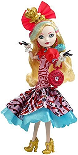 Mattel Ever After High CJF42 - Auf ins Wunderland Apple Puppe, weiß von Mattel