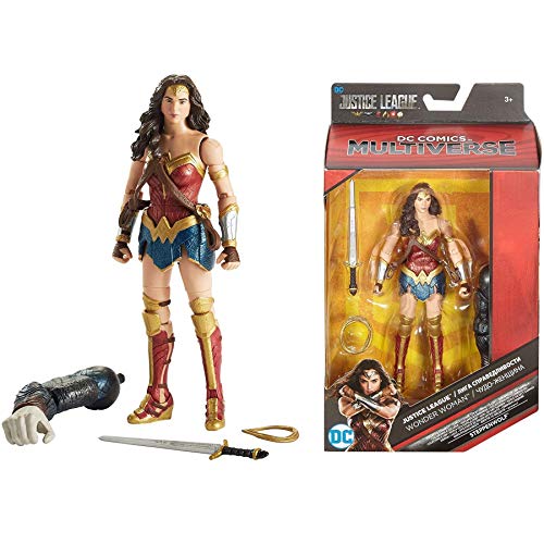 Mattel FHG10 - DC Multiverse Collector-Figur Justice League Movie Wonder Woman, 15 cm Mattel FHG10 - DC Multiverse Collector-Figur Justice League Movie Wonder Woman, 15 cm von Mattel