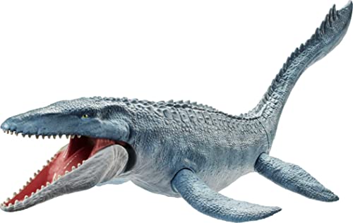 Jurassic World FNG24 - Mosasaurus-Figur, Dinosaurier Spielzeug ab 3 Jahren von Jurassic World