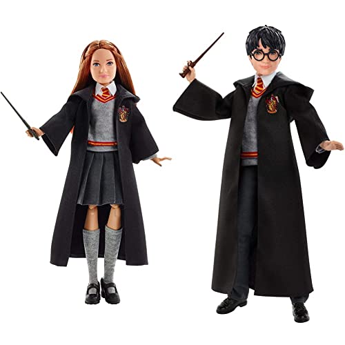 Mattel FYM53 - Harry Potter Ginny Weasley Puppe & FYM50 - Harry Potter Puppe von Mattel