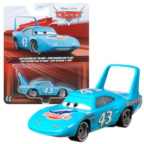 Mattel Fahrzeuge Racing Style | Disney Cars | Die Cast 1:55 Auto, Typ:King von Mattel